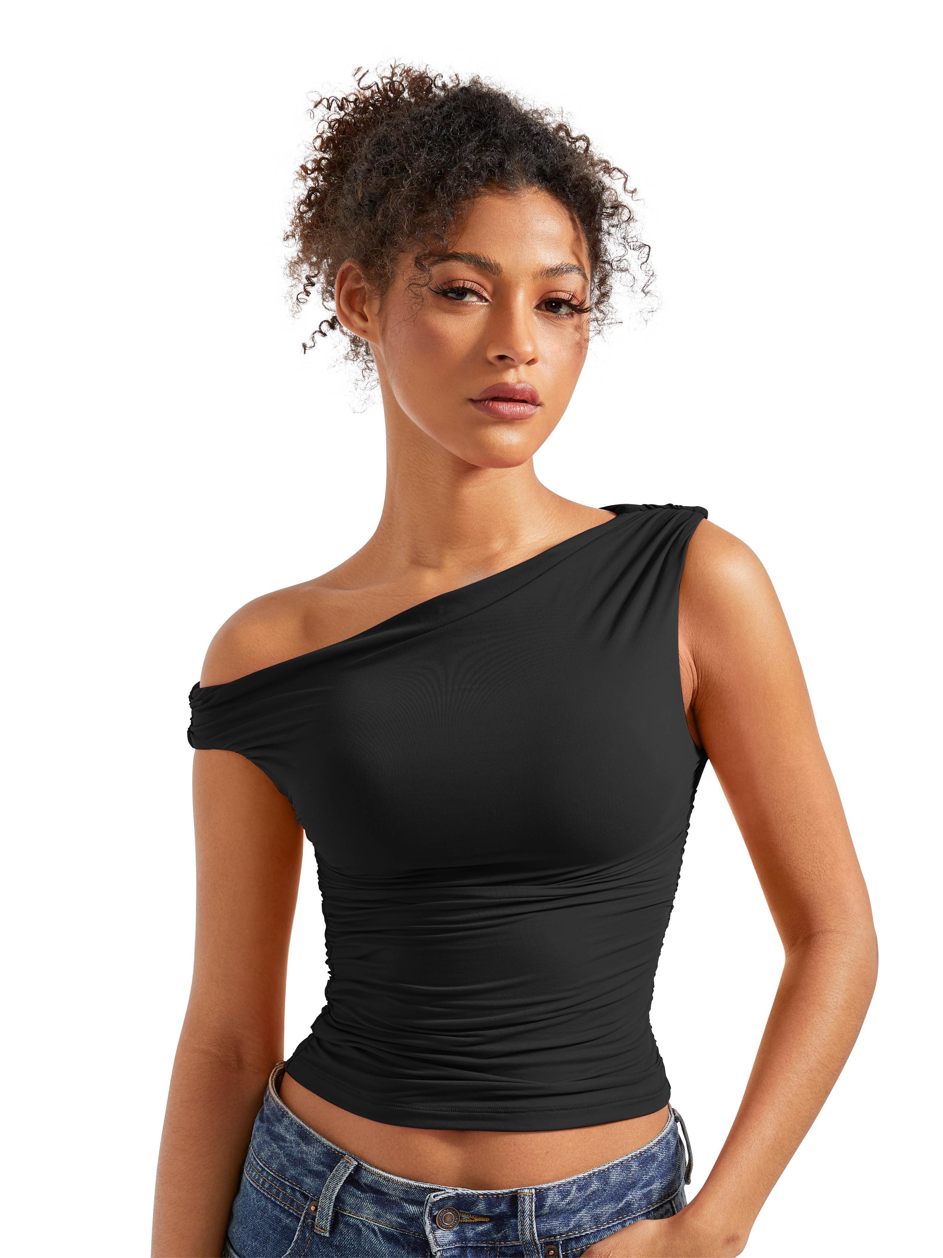 Buttery Soft Off Shoulder Shirt - SUUKSESS