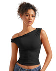 Buttery Soft Off Shoulder Shirt - SUUKSESS