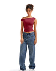 Buttery Soft Off Shoulder Shirt