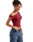 Buttery Soft Off Shoulder Shirt