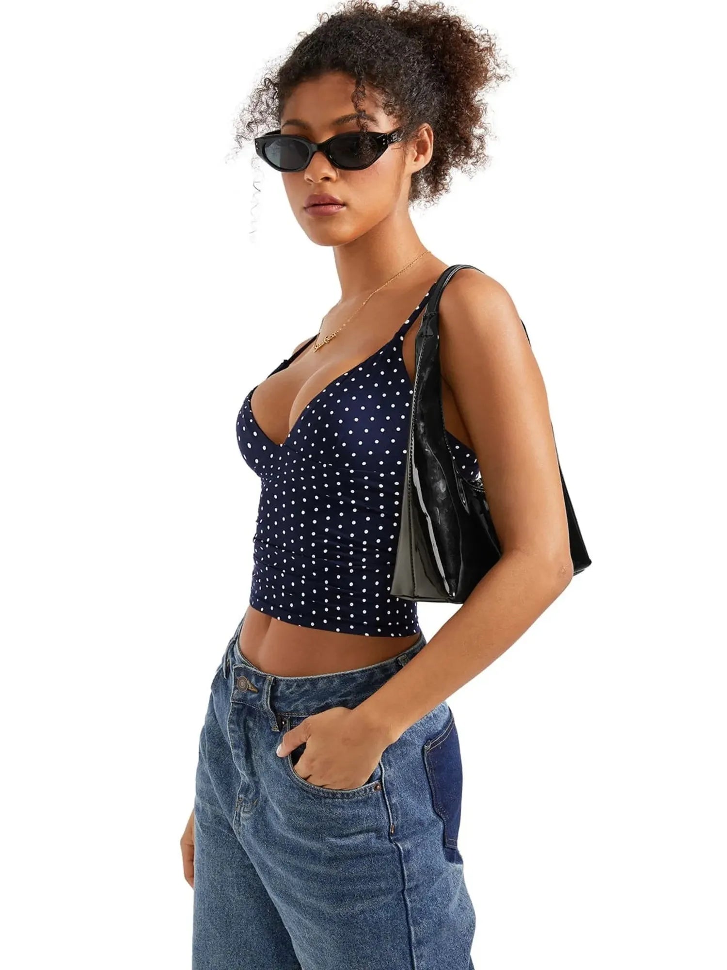 Buttery Soft Cami V Neck Tank Top-Clothing-SUUKSESS-SUUKSESS