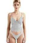 Buttery Soft Cami V Neck Tank Top-Clothing-SUUKSESS-Dots-XS-SUUKSESS