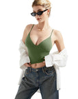 Buttery Soft Cami V Neck Tank Top-Clothing-SUUKSESS-SUUKSESS