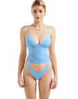 Buttery Soft Cami V Neck Tank Top-Clothing-SUUKSESS-Sky Blue-XS-SUUKSESS