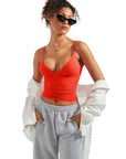 Buttery Soft Cami V Neck Tank Top-Clothing-SUUKSESS-SUUKSESS