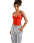 Buttery Soft Cami V Neck Tank Top-Clothing-SUUKSESS-SUUKSESS