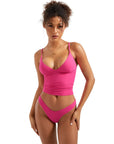 Buttery Soft Cami V Neck Tank Top-Clothing-SUUKSESS-SUUKSESS