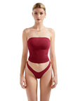 Buttery Soft Tube Tank Top-Clothing-SUUKSESS-Wine-XXS-SUUKSESS