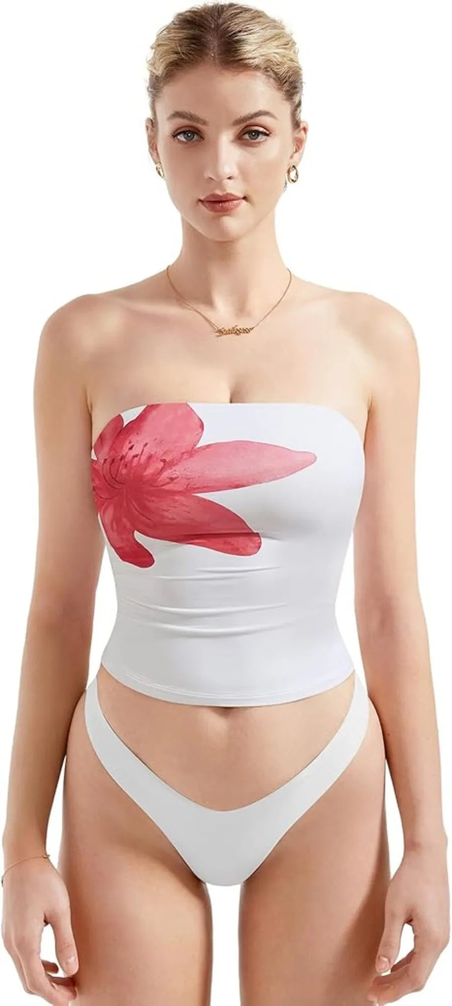Buttery Soft Tube Tank Top-Clothing-SUUKSESS-Flower-XXS-SUUKSESS