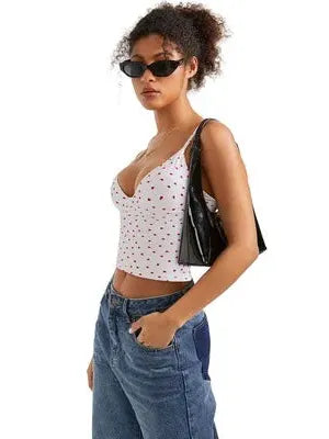 Buttery Soft Cami V Neck Tank Top-Clothing-SUUKSESS-SUUKSESS