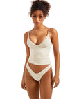 Buttery Soft Cami V Neck Tank Top-Clothing-SUUKSESS-White-XS-SUUKSESS