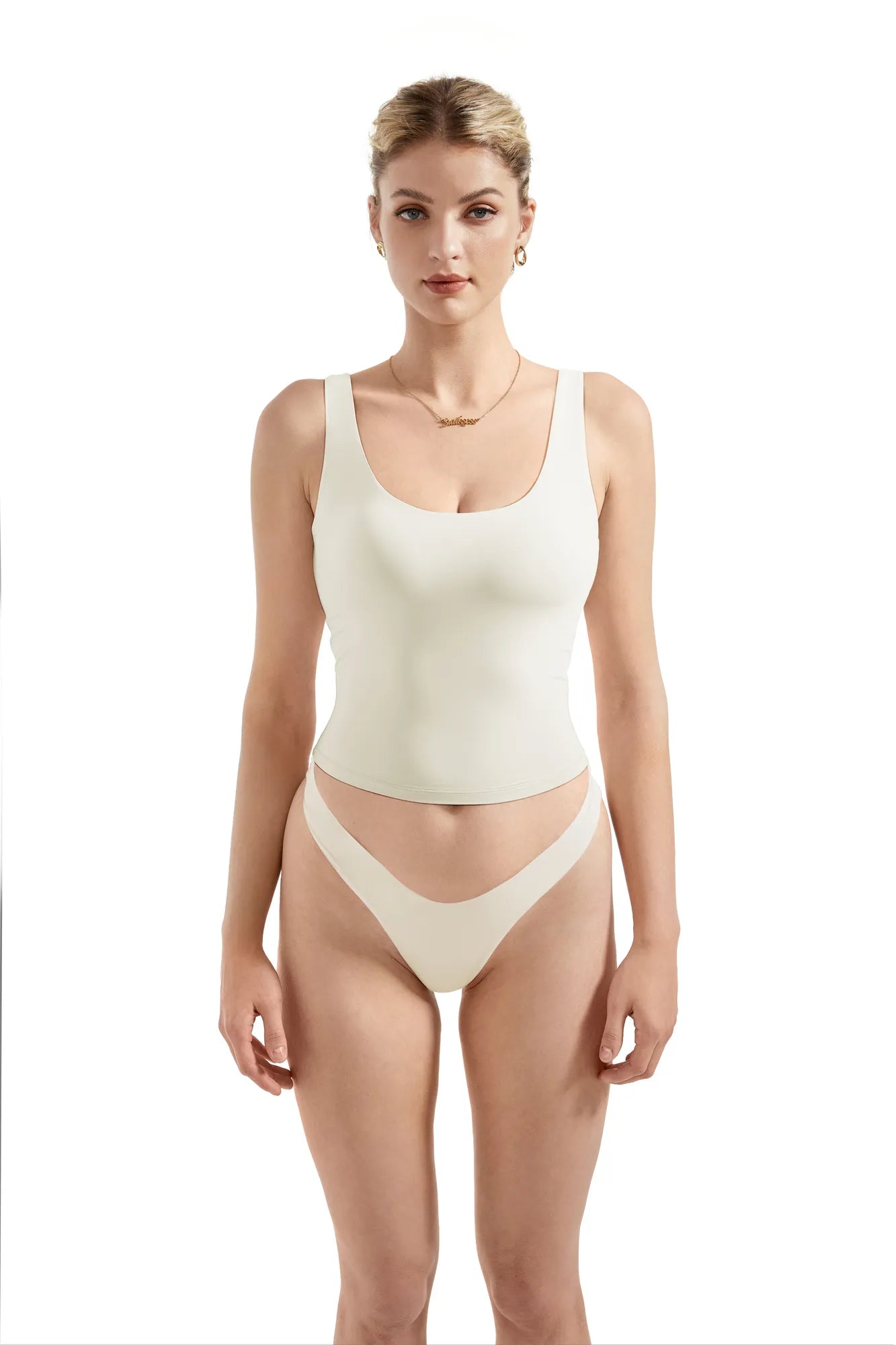 Buttery Soft U Neck Tank Top-Clothing-SUUKSESS-SUUKSESS