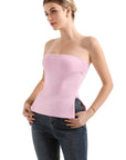 Buttery Soft Side Split Tube Top-Clothing-SUUKSESS-SUUKSESS