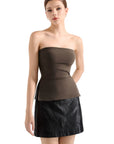 Buttery Soft Side Split Tube Top-Clothing-SUUKSESS-SUUKSESS