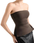 Buttery Soft Side Split Tube Top-Clothing-SUUKSESS-SUUKSESS