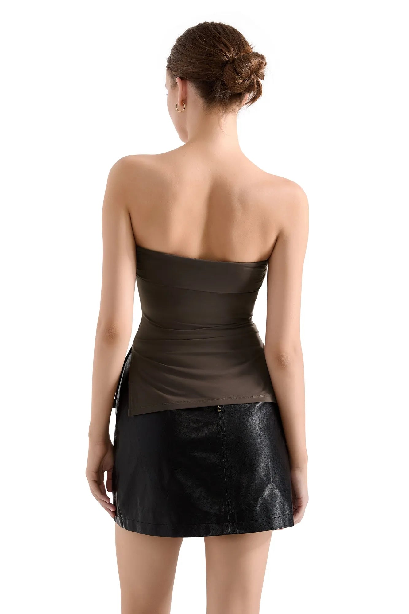 Buttery Soft Side Split Tube Top-Clothing-SUUKSESS-SUUKSESS