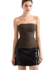 Buttery Soft Side Split Tube Top-Clothing-SUUKSESS-SUUKSESS