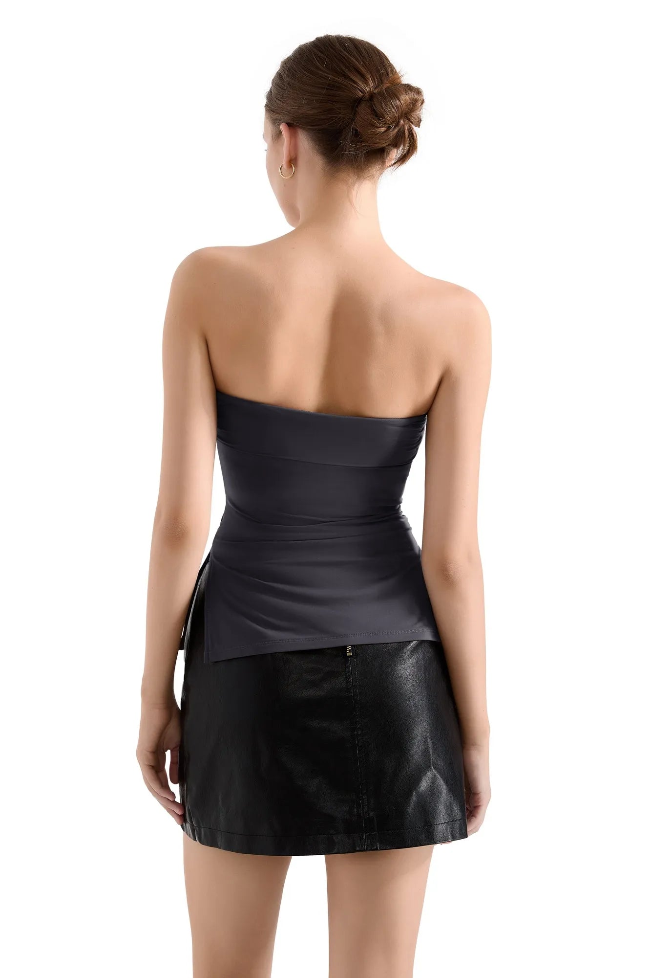 Buttery Soft Side Split Tube Top-Clothing-SUUKSESS-SUUKSESS