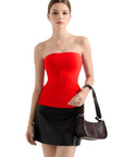 Buttery Soft Side Split Tube Top-Clothing-SUUKSESS-SUUKSESS