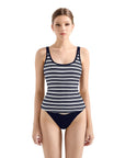 Cotton Ribbed U Neck Tank Top
