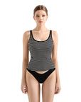 Cotton Ribbed U Neck Tank Top