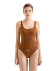 Cotton Ribbed U Neck Tank Top