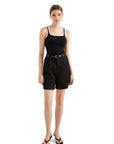 Cotton Ribbed Square Neck Tank Top