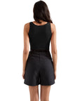Cotton Ribbed Square Neck Tank Top