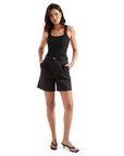 Cotton Ribbed Square Neck Tank Top