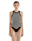 Cotton Ribbed Crew Neck Tank Top