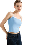 Buttery Soft Cami Color Block Tank Top-SUUKSESS-SUUKSESS