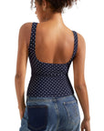 Buttery Soft Backless Boat Neck Tank Top