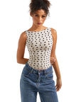 Buttery Soft Backless Boat Neck Tank Top