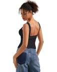Buttery Soft Backless Boat Neck Tank Top