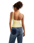 Buttery Soft Backless Boat Neck Tank Top