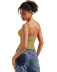 Buttery Soft Backless Boat Neck Tank Top
