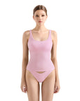 Cotton Ribbed U Neck Tank Top