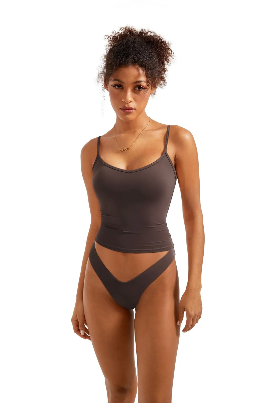 Cami V Neck Tank Top