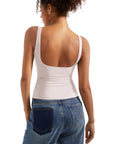 Buttery Soft Backless Boat Neck Tank Top