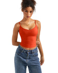 Cami V Neck Tank Top