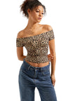 Buttery Soft Off Shoulder Shirt - Short Sleeve