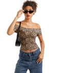 Buttery Soft Off Shoulder Shirt - Short Sleeve