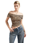 Buttery Soft Off Shoulder Shirt - Short Sleeve