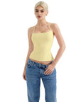 Butterweiches Cami-Neckholder-Tanktop