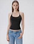 Lined Open Back Y2K Camisole Tank Tops-SUUKSESS-SUUKSESS