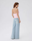 Deep V Halter Open Back Tank Tops-SUUKSESS-SUUKSESS