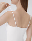 Padded Scoop Neck Double Line Camisole Tank Tops-SUUKSESS-SUUKSESS