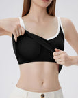 Cotton Ribbed Padded V Neck Tank Top-SUUKSESS-SUUKSESS