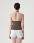 Halter V neck Tank Top-SUUKSESS-SUUKSESS