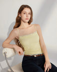 Lace Double Lined Y2K Tank Tops-SUUKSESS-SUUKSESS
